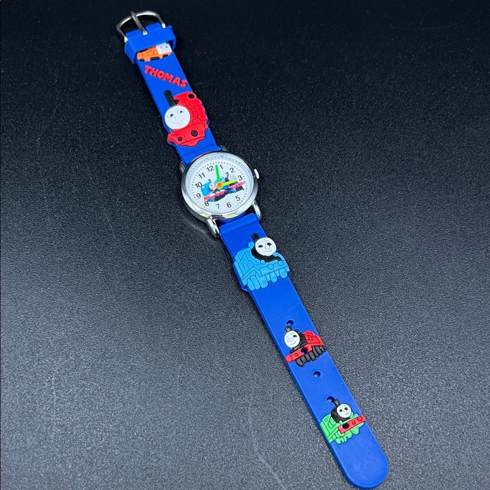 Thomas & Friends Blue Kids Character Watch with Colorful Train Accents